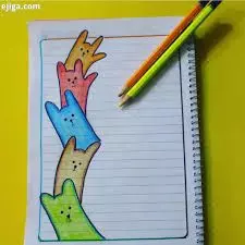 تزیین دفتر مشق دخترانه | ساده، شیک و فانتزی (کلاس اول تا ششم)