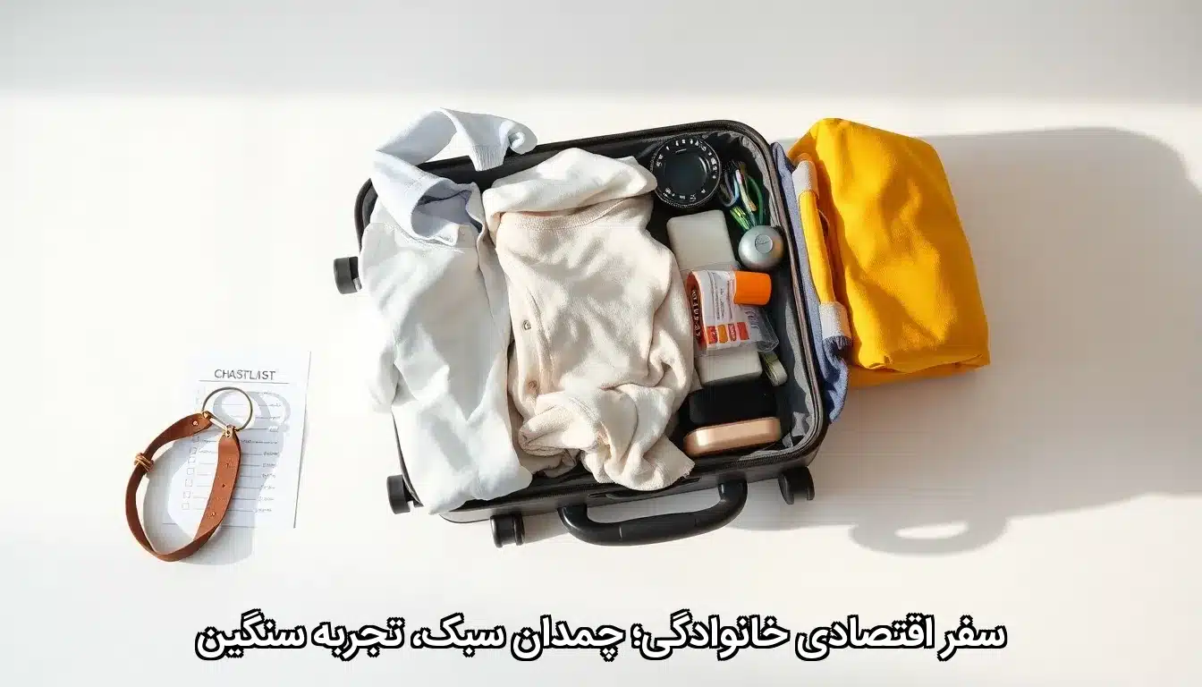 سفر اقتصادیِ خانوادگی؛ چمدان سبک، تجربه سنگین