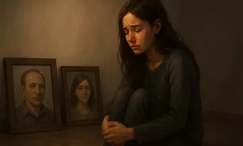 متن دلتنگی دختر برای پدر مادر فوت شده