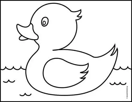 نقاشی اردک 5 نقاشی اردک 5