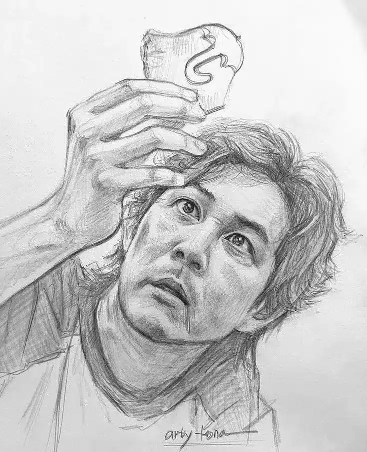 نقاشی اسکویید گیم