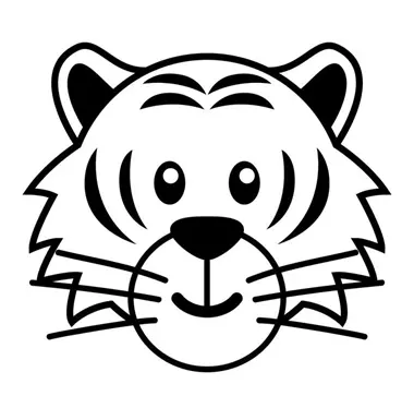 نقاشی ببر 13