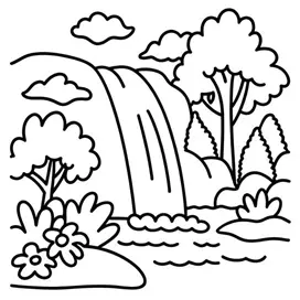 نقاشی جنگل 5