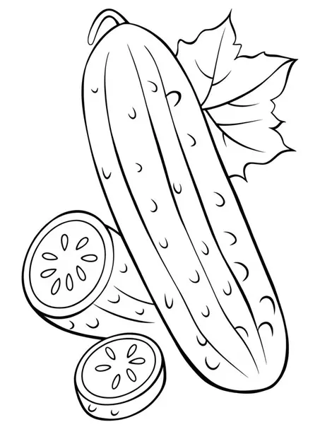 نقاشی خیار 6