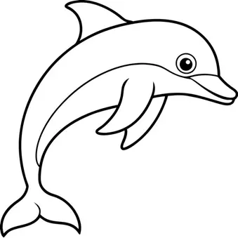 نقاشی دلفین 2