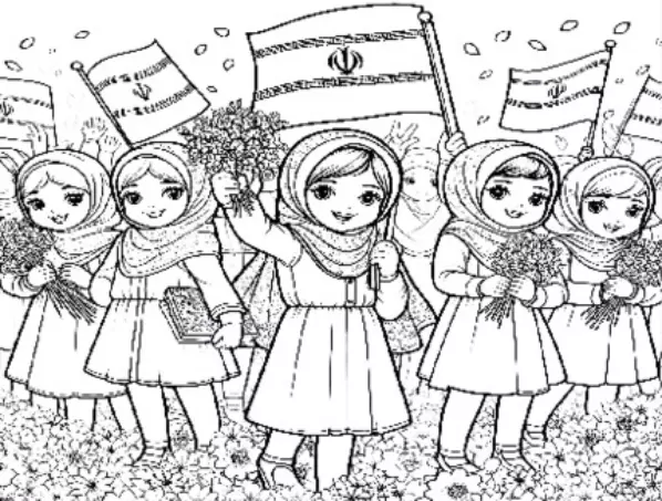 نقاشی روز دانش آموز دخترانه 6 نقاشی روز دانش آموز دخترانه 6
