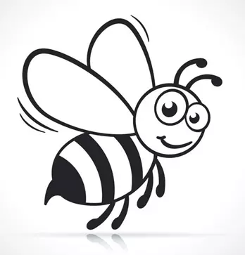 نقاشی زنبور عسل 6 نقاشی زنبور عسل 6