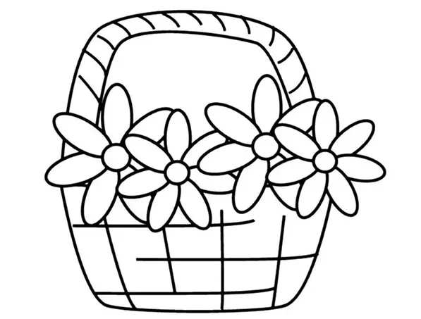 نقاشی سبد کودکانه 6