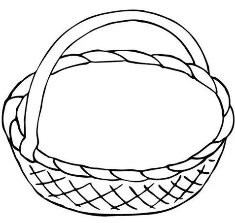 نقاشی سبد کودکانه 8