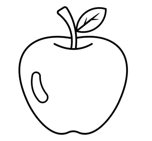 نقاشی سیب 14