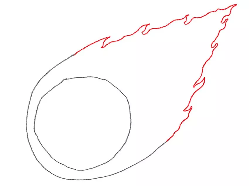 نقاشی شهاب سنگ
