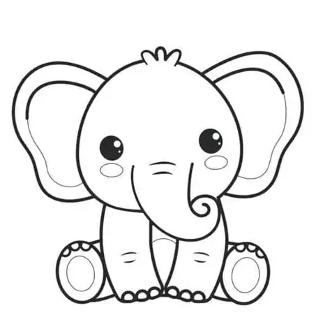 نقاشی فیل 18 نقاشی فیل 18