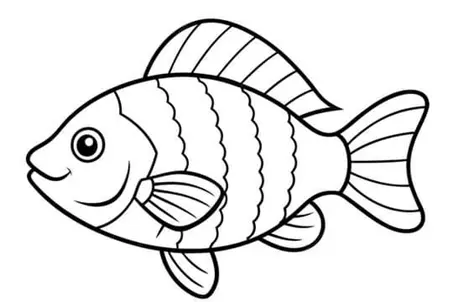 نقاشی ماهی کودکانه 21 نقاشی ماهی کودکانه 21