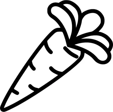 نقاشی هویج 1