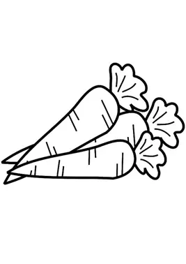 نقاشی هویج 7