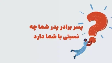 پسر برادر پدر شما چه نسبتی با شما دارد بازی شهربانو