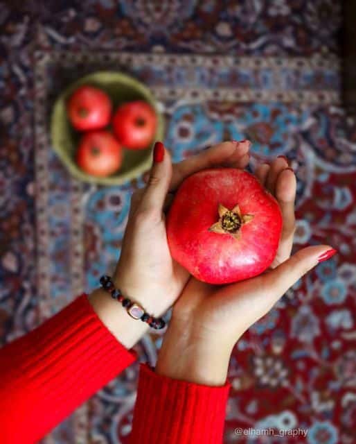 عکس پروفایل شب یلدا دخترانه -1 عکس پروفایل شب یلدا دخترانه شیک و فانتزی