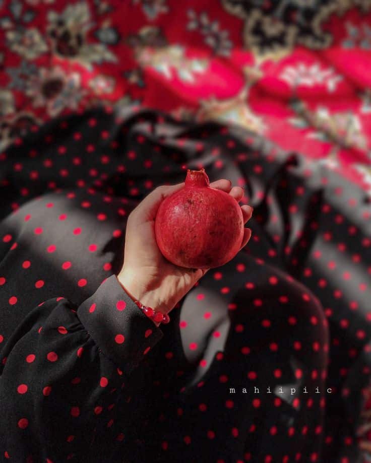 عکس پروفایل شب یلدا دخترانه -13 عکس پروفایل شب یلدا دخترانه شیک و فانتزی