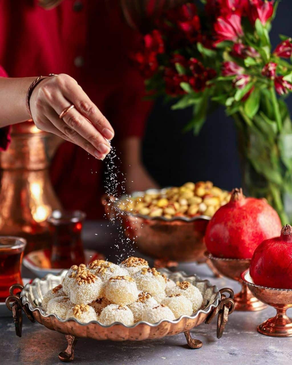 عکس پروفایل شب یلدا دخترانه -5 عکس پروفایل شب یلدا دخترانه شیک و فانتزی