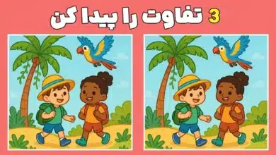 فکر می‌کنی دقیق و باهوشی؟ تفاوت تصویرها رو فقط تو 15 ثانیه پیدا کن!