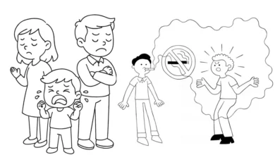 نقاشی آسیب های اجتماعی