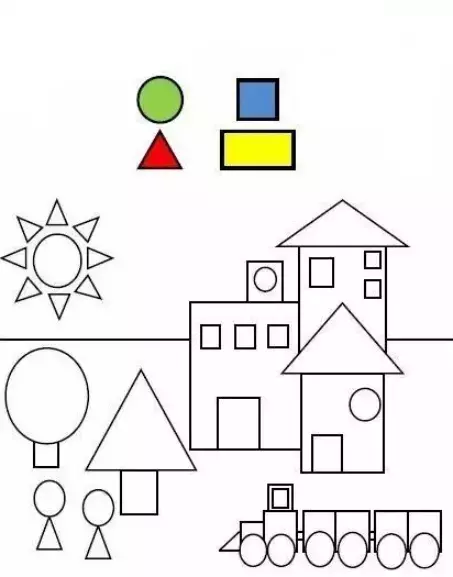 نقاشی اشکال هندسی 10