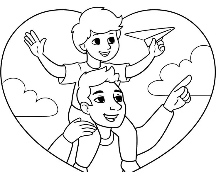 نقاشی بابا 4