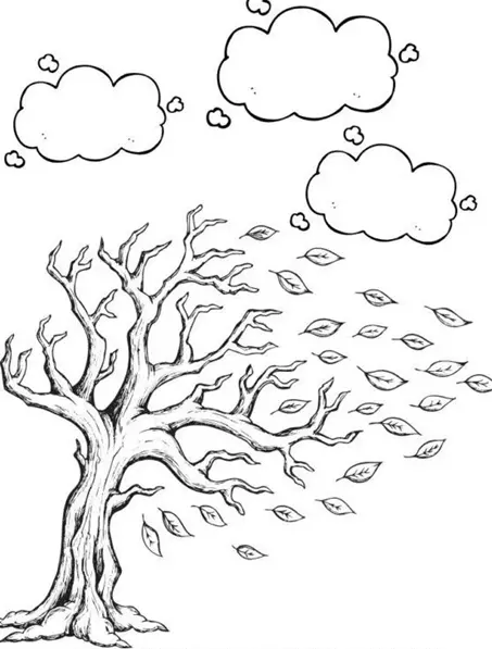 نقاشی درخت پاییزی 20 نقاشی درخت پاییزی 20