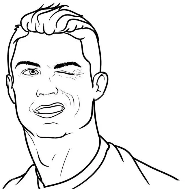 نقاشی رونالدو 7