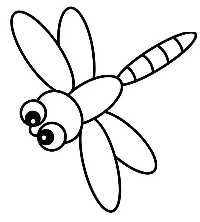 نقاشی سنجاقک 1