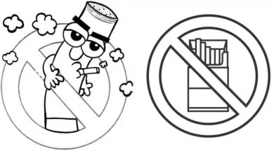 نقاشی سیگار ممنوع