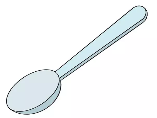 نقاشی قاشق 13