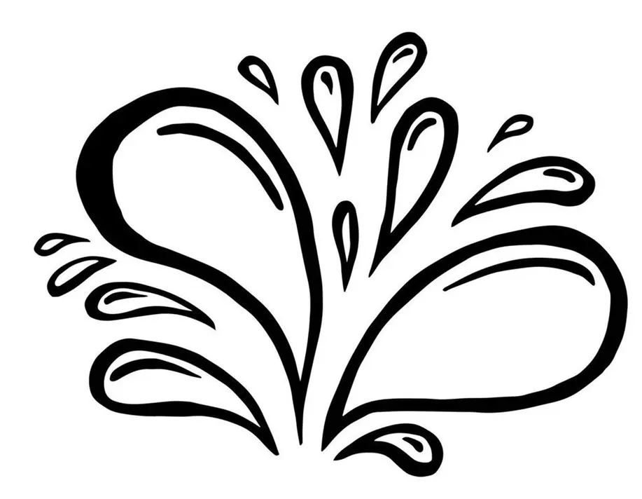نقاشی قطره آب 19 نقاشی قطره آب 19
