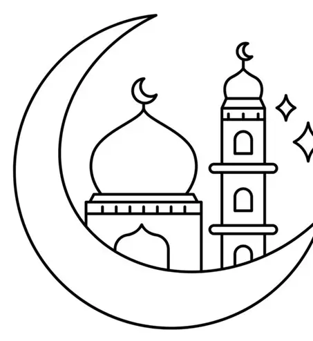 نقاشی ماه رمضان 1 نقاشی ماه رمضان 1