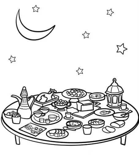 نقاشی ماه رمضان 10 نقاشی ماه رمضان 10