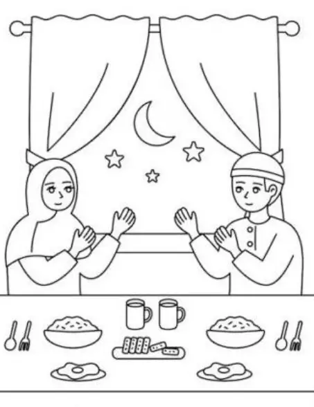 نقاشی ماه رمضان 8 نقاشی ماه رمضان 8