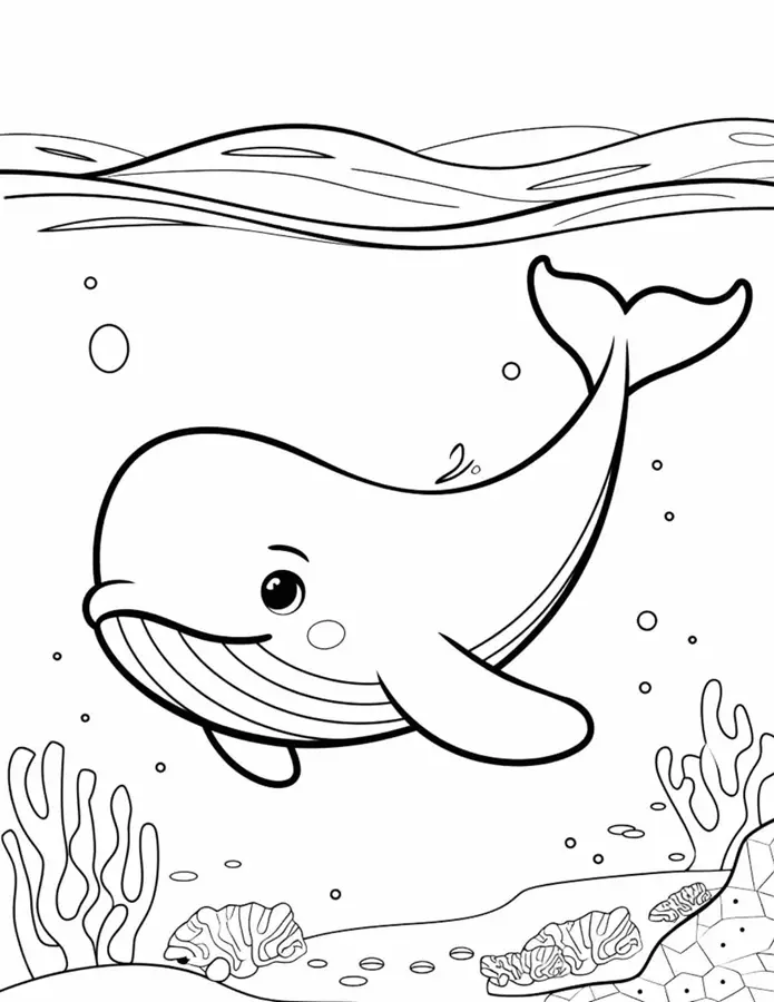 نقاشی نهنگ 7