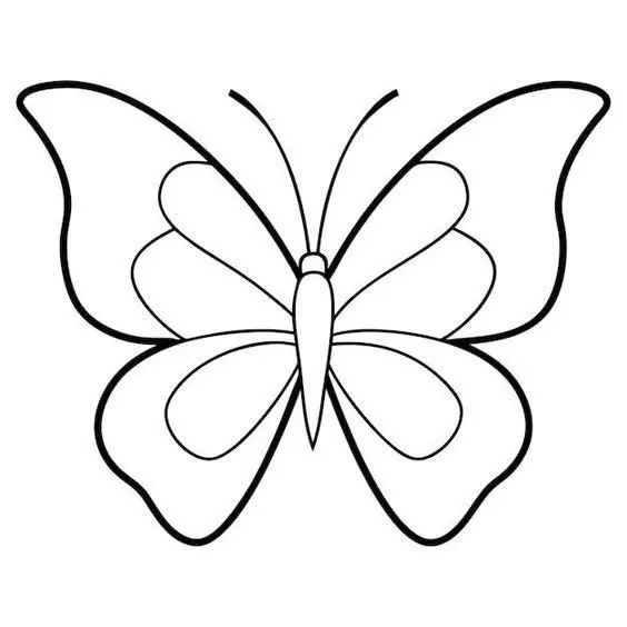 نقاشی پروانه 1 نقاشی پروانه 1