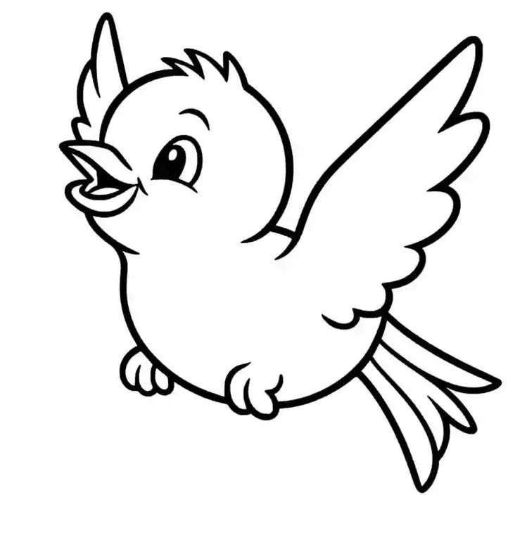 نقاشی گنجشک 2