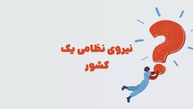 نیروی نظامی یک کشور در جدولانه + بازی شهربانو