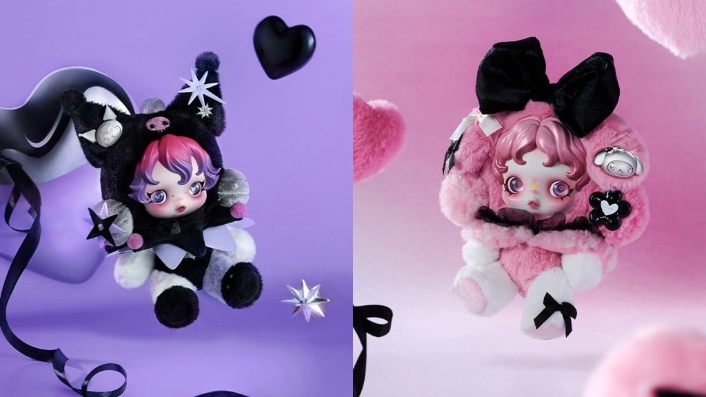 PopMart-SanrioSkullpanda2 عکس سری جدید عروسک اسکول پاندا با الهام از کرومی و ملودی | کیوت، خاص و متفاوت