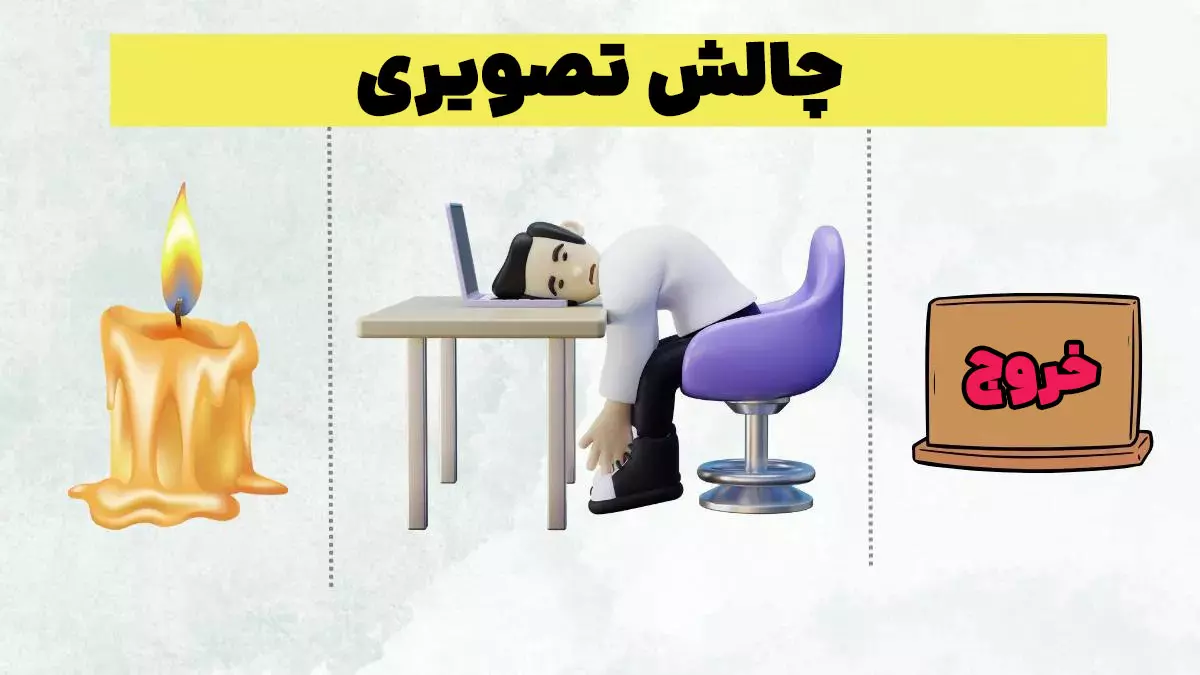 این ۳ تصویر یک پیام پنهان دارند؛ فقط افراد با دقت دید بالا میتوانند آن را رمزگشایی کنند!