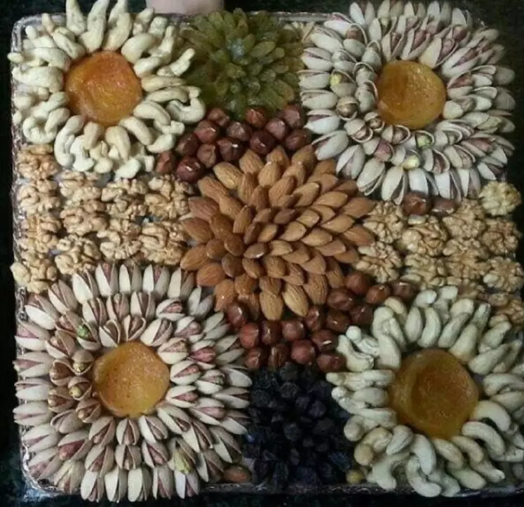 تزیین آجیل شب یلدا 14