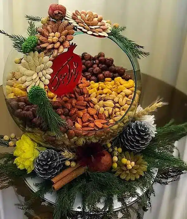تزیین آجیل شب یلدا 28