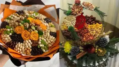 تزیین آجیل شب یلدا