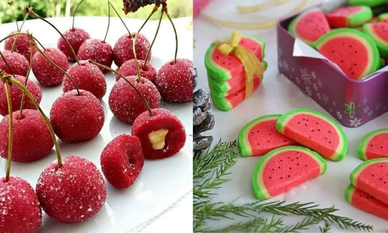 تزیین باسلوق برای شب یلدا