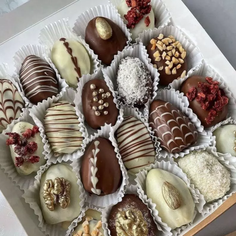 تزیین خرما با پودر نارگیل 19