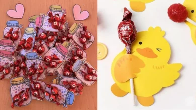 تزیین شکلات برای مدرسه