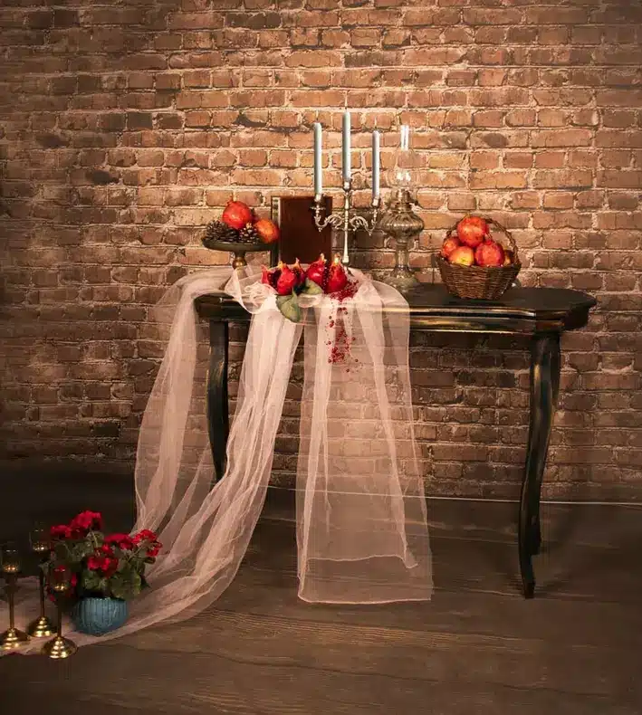 تزیین شیک و لاکچری شب یلدا برای عروس 23 تزیین شیک و لاکچری شب یلدا برای عروس 23