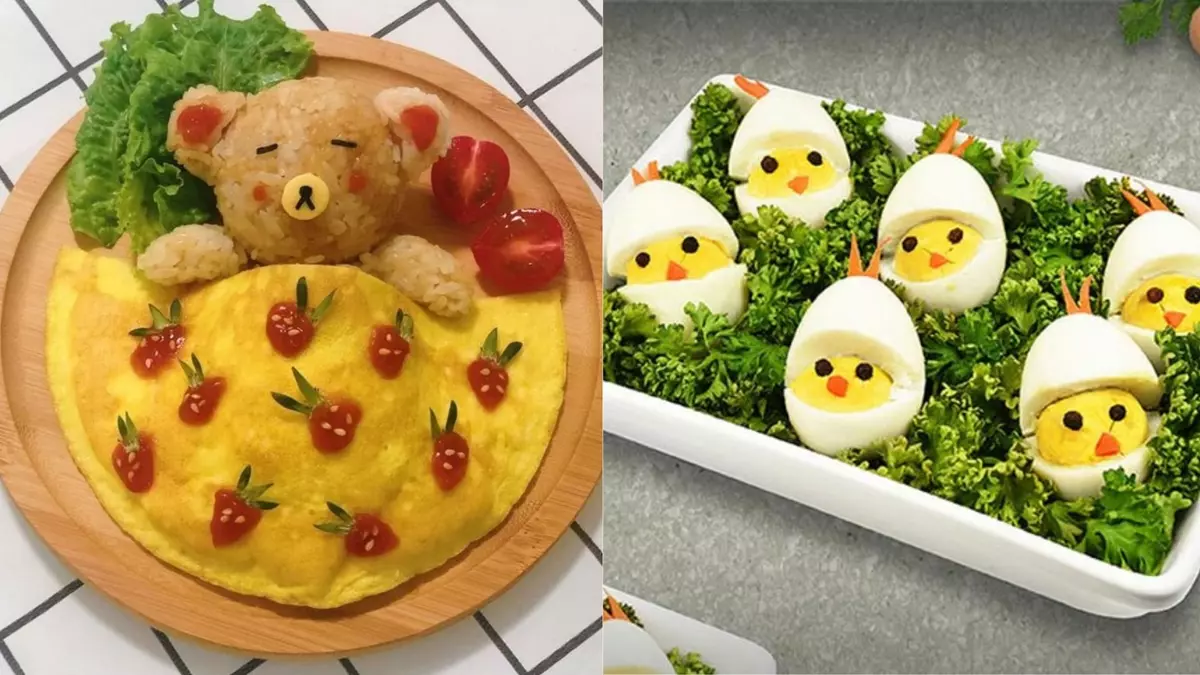 تزیین صبحانه کودک برای مدرسه